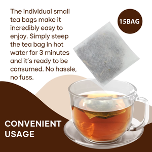 OEM ODM Prêt à expédier Sachet de tisane naturelle pour la santé capillaire, mélange d'Eclipta, de Ligustrum et de Goji, favorise la vitalité des cheveux, 15 sachets - Product Image 4