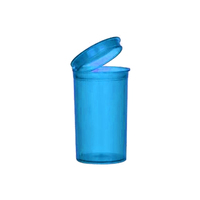 Vente en gros de flacons à pilules en PP avec bouchon à ouverture facile résistant aux enfants, impression sérigraphique, 13DR 30DR 60DR