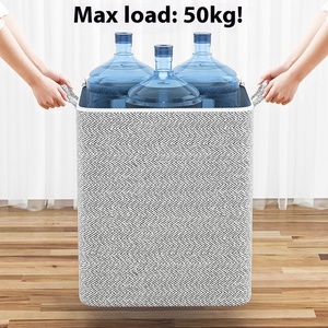Scatola portaoggetti pieghevole moderna rettangolare di grande capacità con telaio in acciaio spesso per organizzare i <span class=keywords><strong>vestiti</strong></span> - Product Image 4