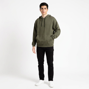 Sudadera Básica de Manga Larga para Hombre, 100% Algodón, 500gsm, Personalizable, de Alta Calidad, en Oferta - Product Image 1