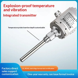 Sonde de température et de vibration intégrée antidéflagrante, moteur, pompe à eau, ventilateur, capteur de vibration à trois axes - Product Image 2