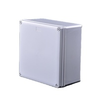 Boîtier d'appareil électronique extérieur étanche IP65 en PVC ABS personnalisé avec impression sérigraphique, usine chinoise, boîte de jonction de câbles