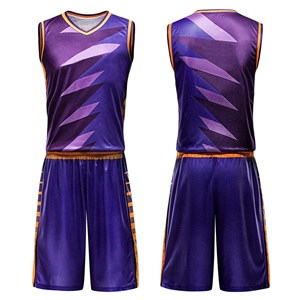 Paquete de uniforme de equipo de baloncesto universitario Impresión por sublimación de pedidos a granel y camisetas de baloncesto personalizadas de entrega rápida - Product Image 4