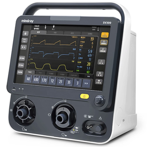 Ventilateur d'unité de soins intensifs Mindray SV300 vétérinaire avec surveillance CO2 IntelliCycle, indicateurs de sevrage SpO2, utilisation en transport, tous niveaux d'acuité - Product Image 3