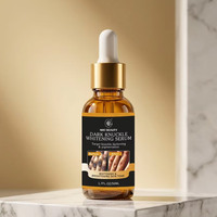 Sérum éclaircissant professionnel au curcuma pour les jointures sombres, formule de récupération cutanée intense pour le corps, marque privée