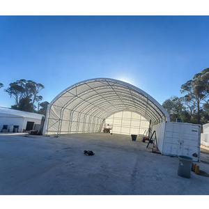 PVC <b>Storage</b> Container Canopy Shelters Waterproof outdoor Tent Container Building Shelter Double Trussed <b>Storage</b> Tents - Product Image 6