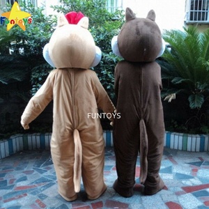 Funtoys CE Chip y Dale ardilla mascota disfraz Animal dibujos animados <span class=keywords><strong>Anime</strong></span> <span class=keywords><strong>Cosplay</strong></span> para adultos <span class=keywords><strong>Cosplay</strong></span> vestido <span class=keywords><strong>de</strong></span> lujo desfile Halloween - Product Image 4