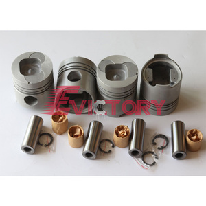 Cho ISUZU 4bc1 động cơ xây dựng lại đại tu Kit + crankshaft conrod mang + Đầy đủ Gasket Kit + Piston + RING Set + Xi lanh lót - Product Image 5