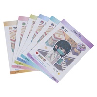 Cartes à Jouer Personnalisées avec des Personnages d'Anime Mignons, Jeu de Cartes pour Enfants, Jeu de Cartes de Poker en Papier OEM, Vente en Gros