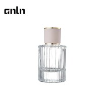 Flacons de parfum en verre vides de luxe 50 ml et 30 ml avec atomiseur et capuchon doré pour emballage de parfum rechargeable et personnalisation de la marque