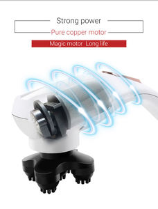 Masajeador de espalda con 6 cabezales de masaje, martillo de masaje de tejido profundo para aliviar el dolor muscular, gran oferta - Product Image 4