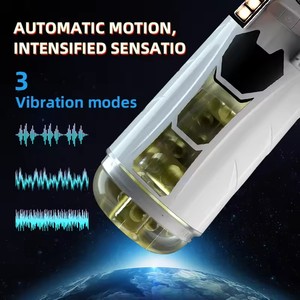 New STELLAR PATH Men's ABS+TPE Aircraft Cup Masturbator Real Vagina Sucking <b>Vibrating</b> Thrusting Model TY-260509-40 CN/GUA - Product Image 3