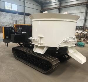 मोबाइल फ्लैट मुंह तैयार मिश्रित कंक्रीट पंप, सभी इलाके क्रॉलर प्रकार इंजीनियरिंग कंक्रीट मिक्सिंग टैंक. - Product Image 4