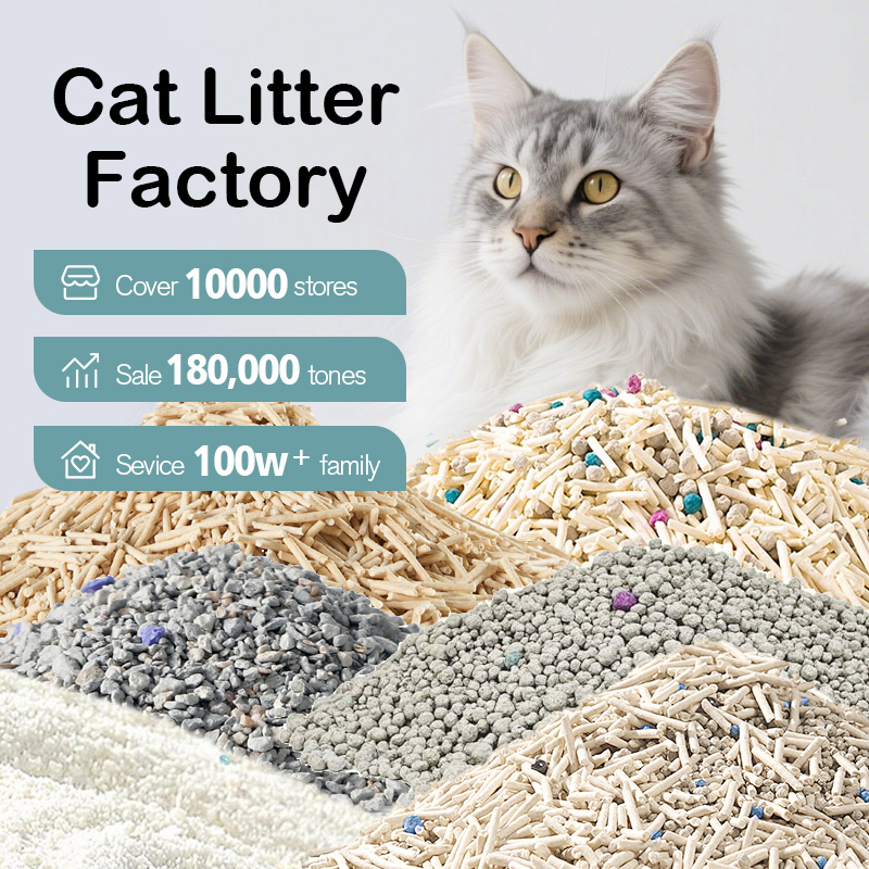 Rodin Flushable Cassava Cat Litter - Super Absorbent, Odor Eliminating, 100% Natural Eco-Friendly Ta