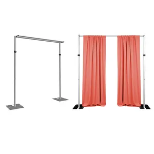 Pipe And Drape 3-PIECE ADJUSTABLE UPRIGHT W/SLIP-LOCK 6FT-14FT Cheap Wedding Pipe Without Drape Wholesale Alternatives Backdrop Party