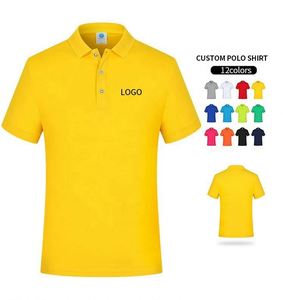 เสื้อโปโลแขนสั้นผู้ชายขายดี ผ้าเนื้อนุ่มคล้ายผ้าฝ้าย 180 กรัม ระบายอากาศได้ดี สไตล์ลำลอง ลายเรียบ ราคาสุดคุ้ม - Product Image 1