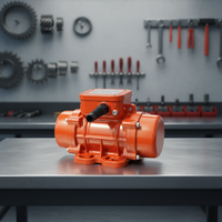 Vibrateur électrique horizontal externe multi-tensions pour béton, moteur 50/60Hz, force de vibration 1/2KN, construction, exploitation minière