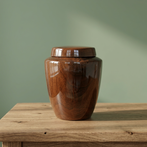 B.S. Urna Funeraria Rectangular de Roble Estilo Americano, Ecológica, Personalizable, Duradera, Diseño Único, Venta al Por Mayor, Modelo 220 - Product Image 3