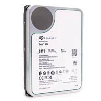 Hard Drive perusahaan asli baru Exos X24 Enter 24TB 7.2K RPM SATA 6 Gb/s 512e CMR 3.5in Server perusahaan Datacenter