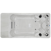 DSL-SW395DB 3-Personen Familien-Outdoor-Whirlpool, oberirdisch, Acryl, mit Sprudelmassage