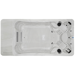 Piscina de Hidromasaje Exterior Climatizada Personalizada DSL <span class=keywords><strong>para</strong></span> 3 Personas |   <span class=keywords><strong>Jacuzzi</strong></span> de Burbujas Acrílico Sobre Suelo con Hidromasaje - Product Image 4