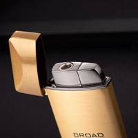 Nouveau Oblique tabac tuyau silex briquet Jet Ping son coupe-vent gaz Butane gonflable feu gratuit métal cigare allume-cigare