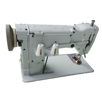 Machine à coudre industrielle zigzag Yt-652, machine à coudre zigzag pour chaussures en cuir, pied marcheur
