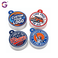 Autocollants découpés sur mesure en vinyle PVC, étiquettes adhésives imperméables pour vêtements et chapeaux avec votre logo