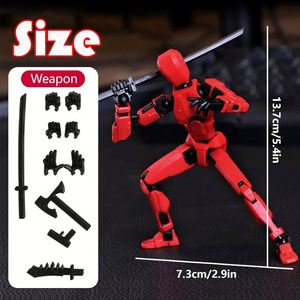 Multi-jointed Movable Shapeshift Robot 2.0 3d Printed Mannequin <b>Dummy</b> Action Model Doll Toy Kid Gift - Product Image 4
