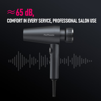 Sèche-cheveux sans balais FirePhoenix M1 2200W, usage professionnel en salon, 110000 tr/min, vent à 21 m/s, 65 dB silencieux, ions négatifs, prise EU, 400 g