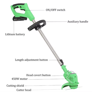 เครื่องตัดหญ้า 1200W รุ่น DIY สำหรับตัดหญ้า ใช้พลังงานแบตเตอรี่ ASD-8954 เครื่องตัดหญ้า ASD-8954 - Product Image 1