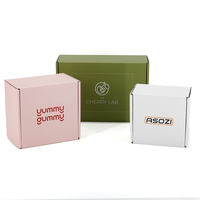 Caja de Cartón Corrugado con Logotipo Personalizado, Caja de Embalaje Plegable para Envío Aéreo, para Comercio Electrónico, Regalos y Suscripciones