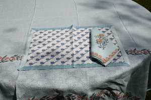 Servilletas de comedor, servilletas de mesa de lino puro para cena, tamaño impreso múltiple, 50*50 cm, producto a granel hecho a mano - Product Image 6