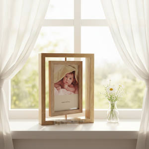 Cadre <span class=keywords><strong>de</strong></span> présentation moderne double face en bois et plexiglas écologique <span class=keywords><strong>de</strong></span> qualité supérieure pour cadeau <span class=keywords><strong>de</strong></span> fête des Mères - Product Image 6