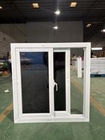 Ventanas Corredizas de PVC con Doble Acristalamiento, Tintadas, Resistentes al Viento y a Impactos de Huracanes
