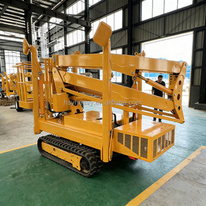 Piattaforma aerea cingolata articolata con braccio elevatore, alimentata a diesel, per edilizia - Product Image 3