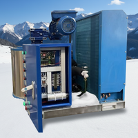 Máquina para Hacer Hielo en Escamas Haiyue de 0.3T 0.5T, Fabricada en China, para Restaurantes u Hoteles, Hielo de Grado Alimenticio