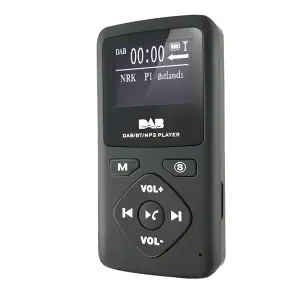 32GB TF card lettore MP3 dente blu vivavoce DAB/DAB + radio FM con telefono cellulare