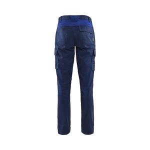 BLAKLADER - 714418328985D22 Pantalon Industry femme stretch Bleu marine/Bleu bleuet-PANTALON DE TRAVAIL EAN 7330509843390 - Product Image 2