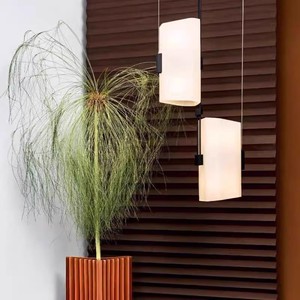 Modern Minimalist Pendant <b>Light</b> 160x500mm LED E27 <b>Single</b> Head For Bedroom Dining Room Decorative Lighting - Product Image 3