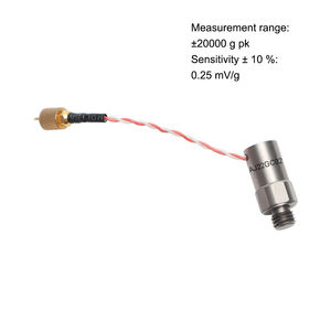 Sensor de Impacto de Titanio con Salida Lateral, Rango de Medición de 20,000g, Acelerómetro IEPE para Pruebas de Impacto - Product Image 3
