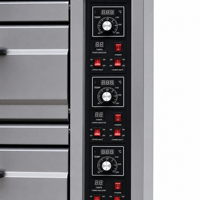Four de cuisson commercial électrique/gaz à 2/3 niveaux d'occasion pour hôtel, restaurant, boulangerie, avec fonction vapeur et contrôle numérique