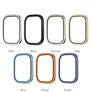 Cadre en alliage <span class=keywords><strong>d</strong></span>'aluminium, protection <span class=keywords><strong>d</strong></span>'écran en verre trempé, boîtier métallique de 49 mm, housse de protection tout-en-<span class=keywords><strong>un</strong></span> pour <span class=keywords><strong>Apple</strong></span> <span class=keywords><strong>Watch</strong></span> Ultra 3 - Product Image 6