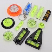 Niveau à bulle REALMAX horizontal en plastique mini type T, niveau triangulaire de type T, niveau de mesure, niveau à bulle, inclinomètre