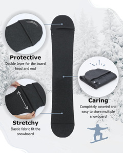 Housse de protection imperméable et très élastique pour snowboard, multi-transport, résistante aux basses températures, protection des bords du snowboard, sac rigide pour snowboard - Product Image 5