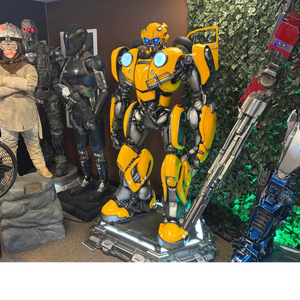 Statue de Bumblebee de haute qualité, sculpture de robot grandeur nature, grande sculpture d'<span class=keywords><strong>Optimus</strong></span> Prime Transformer Bumblebee pour décoration extérieure - Product Image 3