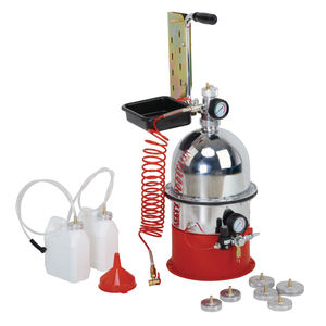 KS-6 L-10 Pneumatic <b>Brake</b> <b>Bleeder</b> Kit with 6 Adapters for Efficient <b>Brake</b> Repairing - Product Image 1