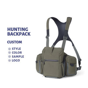 Sac de poitrine étanche de haute qualité pour jumelles, télémètre, chasse, observation des oiseaux, randonnée, lunettes à double œil tendance, pochette de cou - Product Image 1