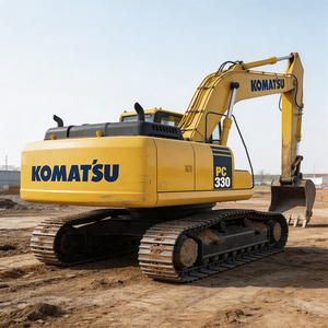 Excavadora de cadenas Komatsu PC360 usada, en estado original, pocas horas de trabajo, rentable, con abundantes repuestos en stock. - Product Image 2