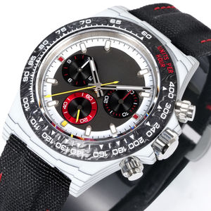 Reloj Cronógrafo Premium con Múltiples Subesferas y Correa de Lona Resistente para Uso Diario - Product Image 3